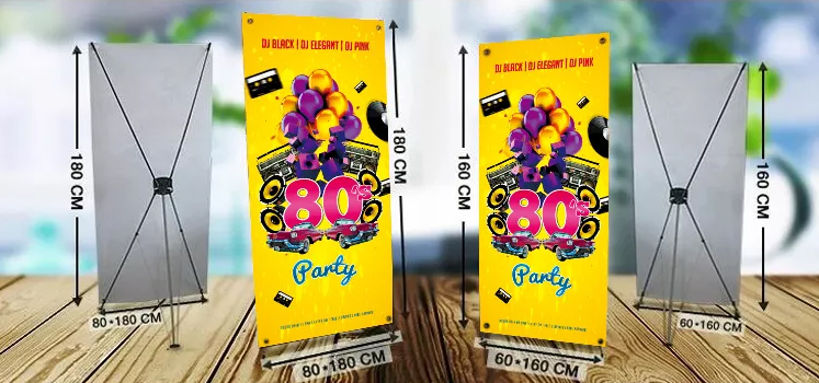 X banner stand